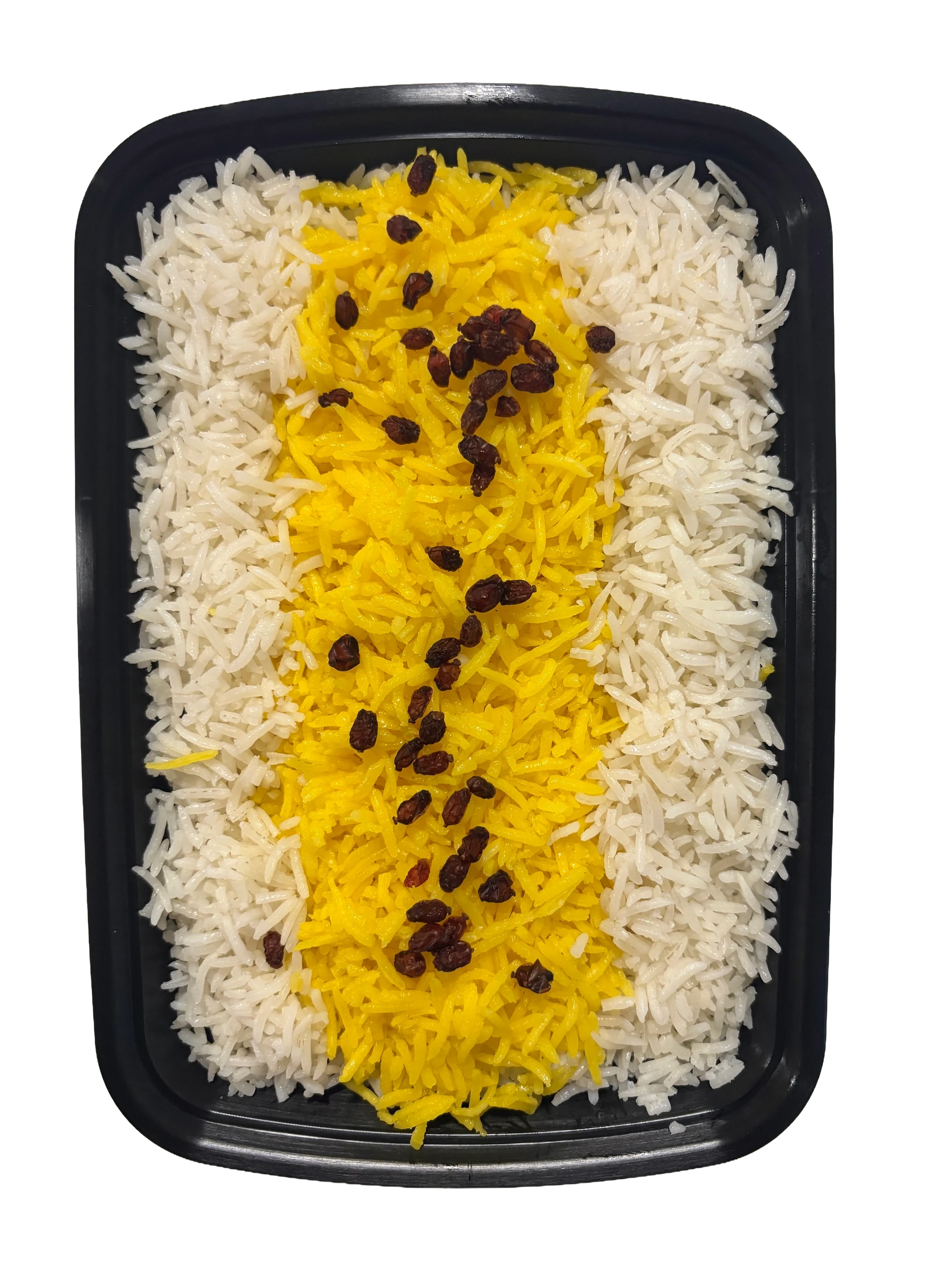 A tray of Nakha Foods Basmati Rice