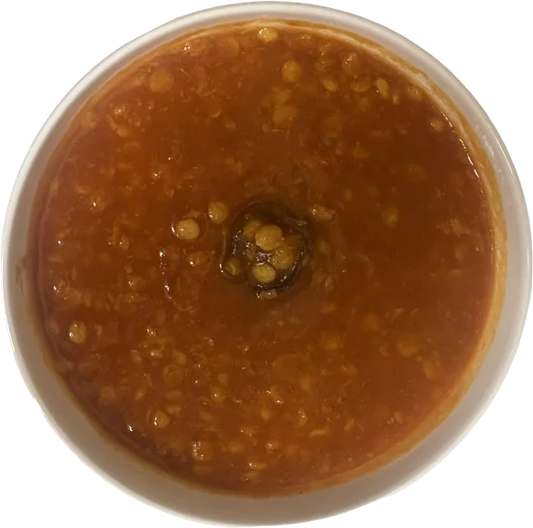 A bowl of Nakha Foods Lentil Stew
